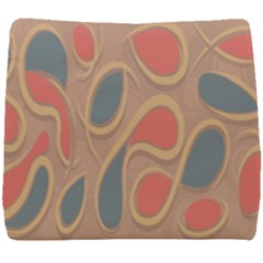 Background-abstract-non-seamless Seat Cushion by Cowasu