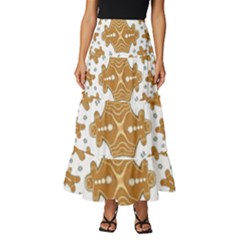 Kue Jahe Sukabumi Tiered Ruffle Maxi Skirt by imanmulyana