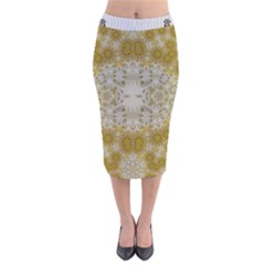Surabi Durian Sukabumi Velvet Midi Pencil Skirt by imanmulyana