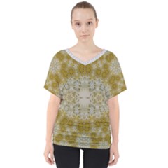 Surabi Durian Sukabumi V-neck Dolman Drape Top by imanmulyana