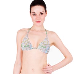 London City Map Classic Bikini Top by Bedest