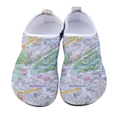 London City Map Men s Sock-style Water Shoes by Bedest