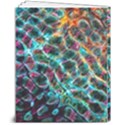 Fractal Abstract Waves Background Wallpaper 8  x 10  Hardcover Notebook View2