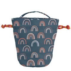 Vintage Drawstring Bucket Bag by zappwaits