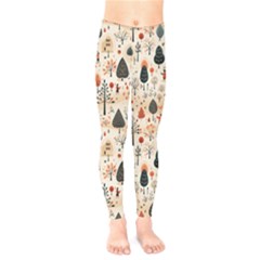 Pattern Seamless Kids  Leggings by Proyonanggan