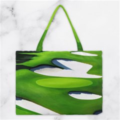 Golf Course Par Green Medium Tote Bag by Sarkoni