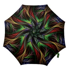 Abstract Psychedelic Hook Handle Umbrellas (small) by Sarkoni