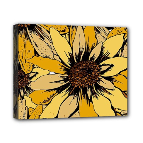 Colorful Seamless Floral Pattern Canvas 10  X 8  (stretched) by Sarkoni
