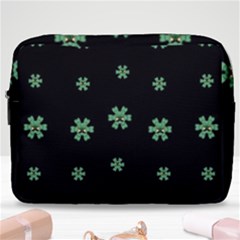 I Love Guitars In Pop Arts Blooming Style Make Up Pouch (large) by pepitasart