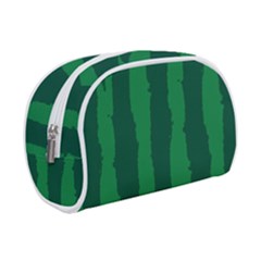 Green Seamless Watermelon Skin Pattern Make Up Case (small) by Grandong