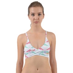 Halloween Pattern Wrap Around Bikini Top by Ndabl3x
