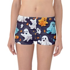 Ghost Pumpkin Scary Boyleg Bikini Bottoms by Ndabl3x
