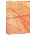 Abstract Texture Of Colorful Bright Pattern Transparent Leaves Orange And Yellow Color Playing Cards Single Design (Rectangle) with Custom Box View1