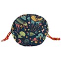 Alien Rocket Space Aesthetic Drawstring Bucket Bag View3