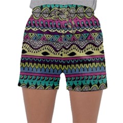 Aztec Design Sleepwear Shorts by nateshop
