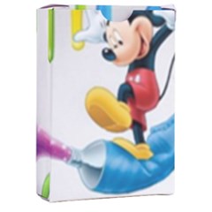Mickey Mouse, Apple Iphone, Disney, Logo Playing Cards Single Design (rectangle) With Custom Box by nateshop