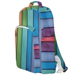 Rainbow Double Compartment Backpack by zappwaits