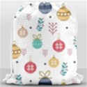 Cute Christmas Pattern Drawstring Bag (Large) View1