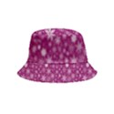 Purple Christmas Pattern Inside Out Bucket Hat (Kids) View4