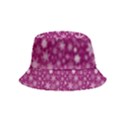 Purple Christmas Pattern Inside Out Bucket Hat (Kids) View5