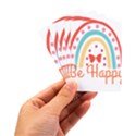 Be Happy And Smile T- Shirt Be Happy T- Shirt Yoga Reflexion Pose T- Shirtyoga Reflexion Pose T- Shirt Playing Cards Single Design (Rectangle) with Custom Box View3