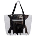 Black Labrador T- Shirt Black Labrador - Labrador Mom T- Shirt (1) Yoga Reflexion Pose T- Shirtyoga Reflexion Pose T- Shirt Zip Up Canvas Bag View3