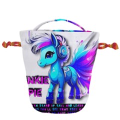 Pinkie Pie  Drawstring Bucket Bag by Internationalstore