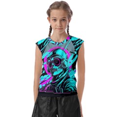 Aesthetic Art  Kids  Raglan Cap Sleeve T-shirt by Internationalstore