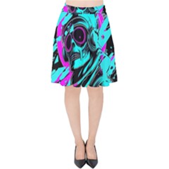 Aesthetic Art  Velvet High Waist Skirt by Internationalstore