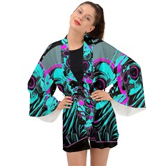Aesthetic Art  Long Sleeve Kimono by Internationalstore