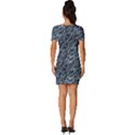 Ceramics Broken  Fitted Knot Split End Bodycon Dress View4