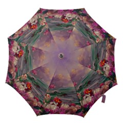 Abstract Flowers  Hook Handle Umbrellas (small) by Internationalstore