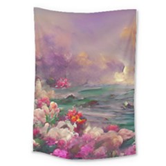 Abstract Flowers  Large Tapestry by Internationalstore