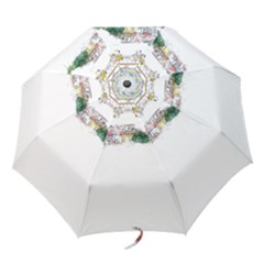 Venice T- Shirt Venice Voyage Art Digital Painting Watercolor Discovery T- Shirt (2) Folding Umbrellas by ZUXUMI