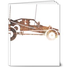 Vintage Rc Cars T- Shirt Vintage Modelcar Classic Rc Buggy Racing Cars Addict T- Shirt 8  X 10  Softcover Notebook by ZUXUMI