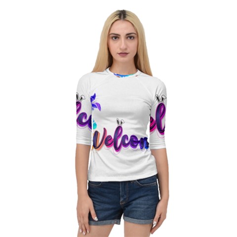 Arts Quarter Sleeve Raglan T-shirt by Internationalstore