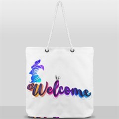 Arts Full Print Rope Handle Tote (large) by Internationalstore