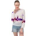 Arts Banded Bottom Chiffon Top View1
