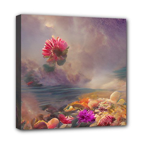 Floral Blossoms  Mini Canvas 8  X 8  (stretched) by Internationalstore