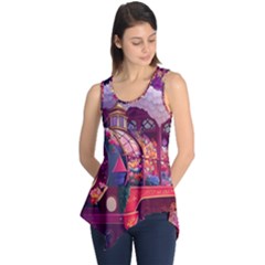 Fantasy  Sleeveless Tunic by Internationalstore