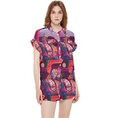 Fantasy  Chiffon Lounge Set by Internationalstore