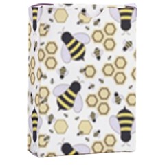 Bee Honeycomb Honeybee Insect Playing Cards Single Design (rectangle) With Custom Box by Pakjumat