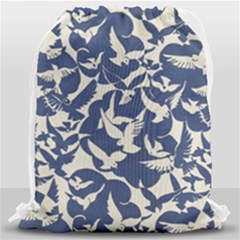 Bird Animal Animal Background Drawstring Bag (large) by Pakjumat