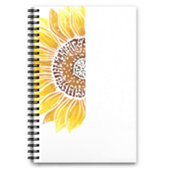 Epilepsy Awareness T- Shirt Epilepsy Awareness Sunflower My Brain Waves T- Shirt 5 5  X 8 5  Notebook by ZUXUMI