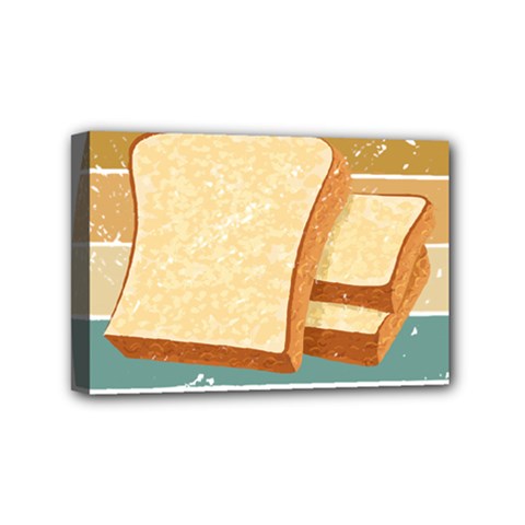 Bread Baking T- Shirt Funny Bread Baking Baker My Yeast Expecting A Bread T- Shirt Mini Canvas 6  X 4  (stretched) by JamesGoode