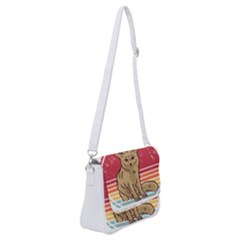 Fennec Fox T- Shirt Fennec Fox Is My Spirit Animal T- Shirt Shoulder Bag With Back Zipper by ZUXUMI