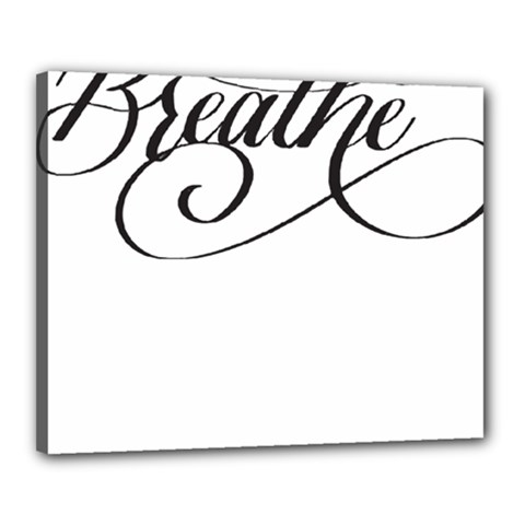 Breathe T- Shirt Breathe T- Shirt (1) Canvas 20  X 16  (stretched) by JamesGoode