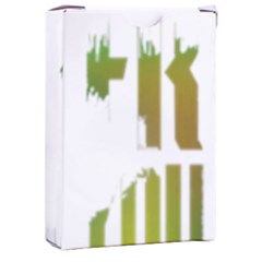 Gaming Controller Quote T- Shirt A Gaming Controller Quote Life Is Better When You Game T- Shirt (1) Playing Cards Single Design (rectangle) With Custom Box by ZUXUMI