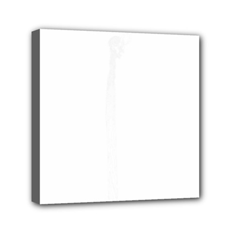 Burning Skull T- Shirt Burning Out X Inktober 22 T- Shirt Mini Canvas 6  X 6  (stretched) by JamesGoode