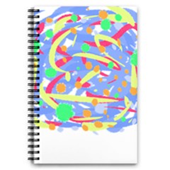 Abstact Pattern T- Shirt Abstact Pattern T- Shirt 5 5  X 8 5  Notebook by EnriqueJohnson